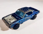 HOT WHEELS REDLINE CUSTOM COUGAR 1967_BLUE