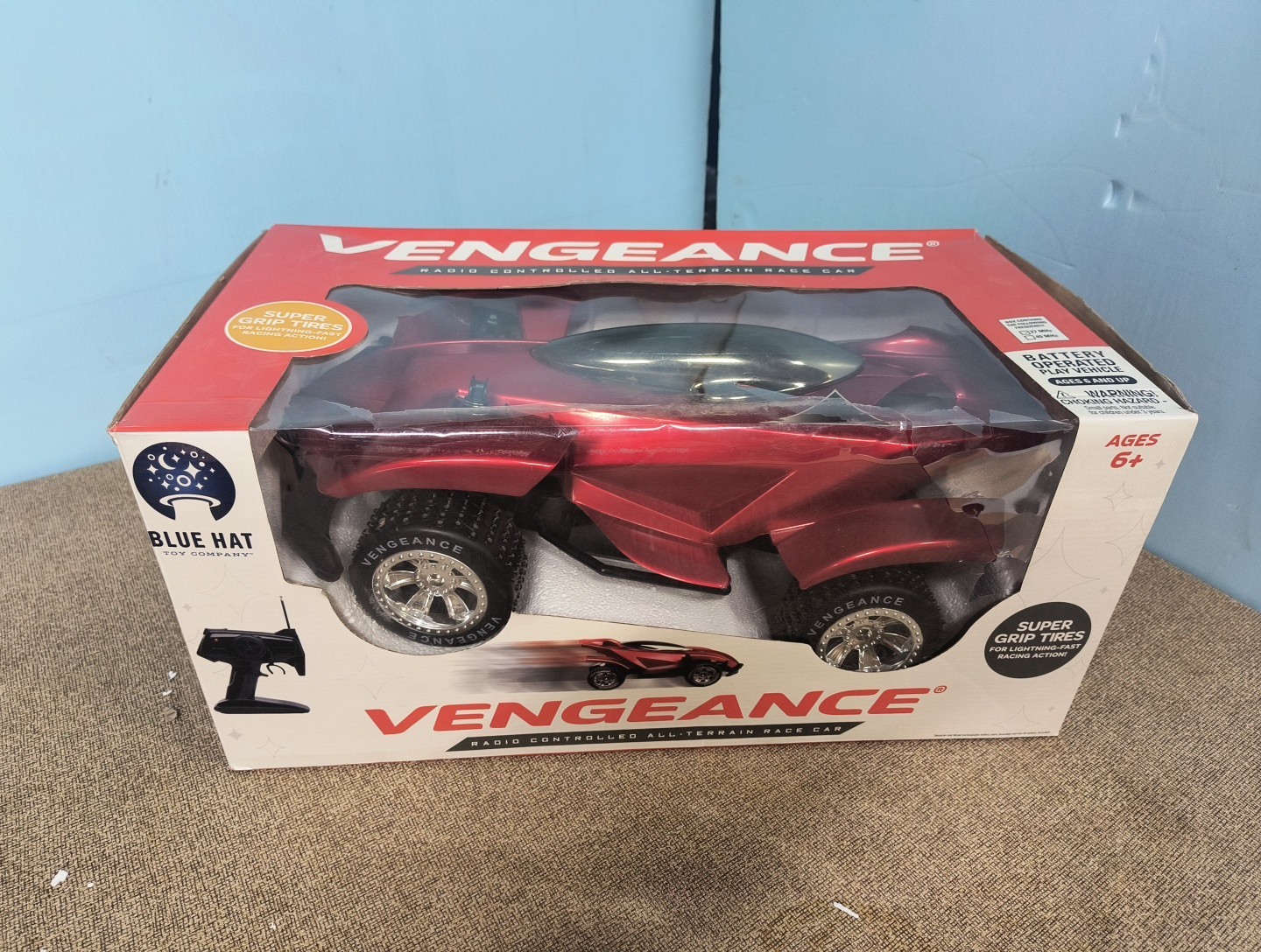 BLUE HAT VENGEANCE RC All Terrain Race Car