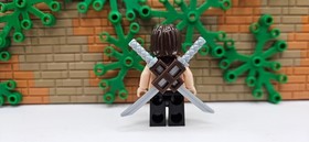 ( S6 / 6 / 2 ) Lego Prince of Persia pop007 Dastan - Shirtless, Scabbard 7570