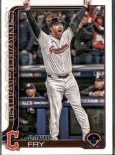 David Fry 2025 Topps Cleveland Guardians #401