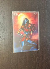 ZENESCOPE METALLIC CARD (132) -- Full Moon -- Bad Girl Metal Card Limited