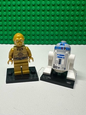 LEGO Star Wars C-3PO and R2-D2 Minifigures | eBay
