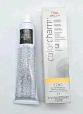 Wella Color Charm Permanent Gell Hair Color 2 oz Surf Side Blonde Plus 12NG