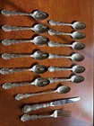 15 Piece Sterling Strasbourg By Gorham Set Approximately 19.75 Ounces Stunning