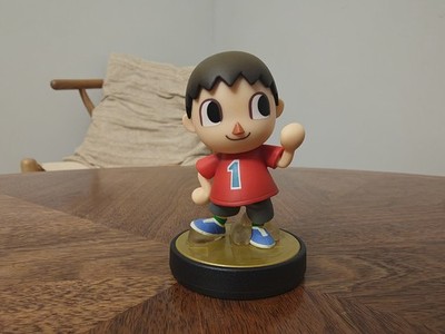   Villager Amiibo Super Smash Bros Animal Crossing Nintendo 3DS Wii U Switch  