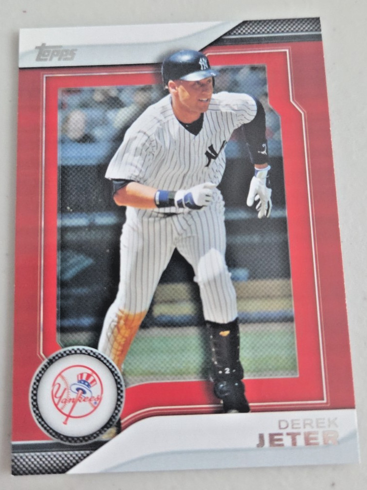 2011 Topps - Target Hanger Pack Inserts Derek Jeter #THP2 - HALL OF FAME Yankees