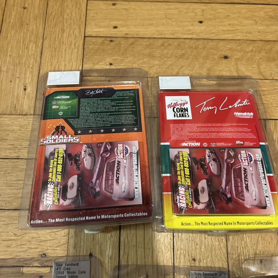 Lot of 12 Action 1:64 Earnhardt Waltrip Irvan Gordon Diecast Nascar Limited Ed!! - Image 3 of 4