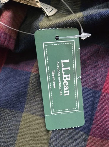 L.L. Bean Classic Lambswool Sweater Full-Zip Flannel-Lined Men's XL Carbon Navy image 7