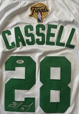 Sam Cassell Signed Autographed Boston Celtics ADIDAS Finals Jersey PSA/DNA COA