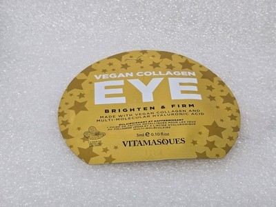 Vegan Collagen Eye Brighten & Firm Mask 3ml By Vitamasques