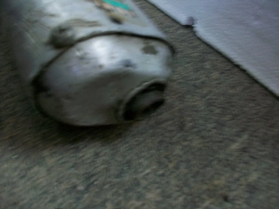 Silenciador de tubo de escape Yamaha YZ80 1984 1985 1986 cámara YZ 80 YZ80N Foto 4 de 4