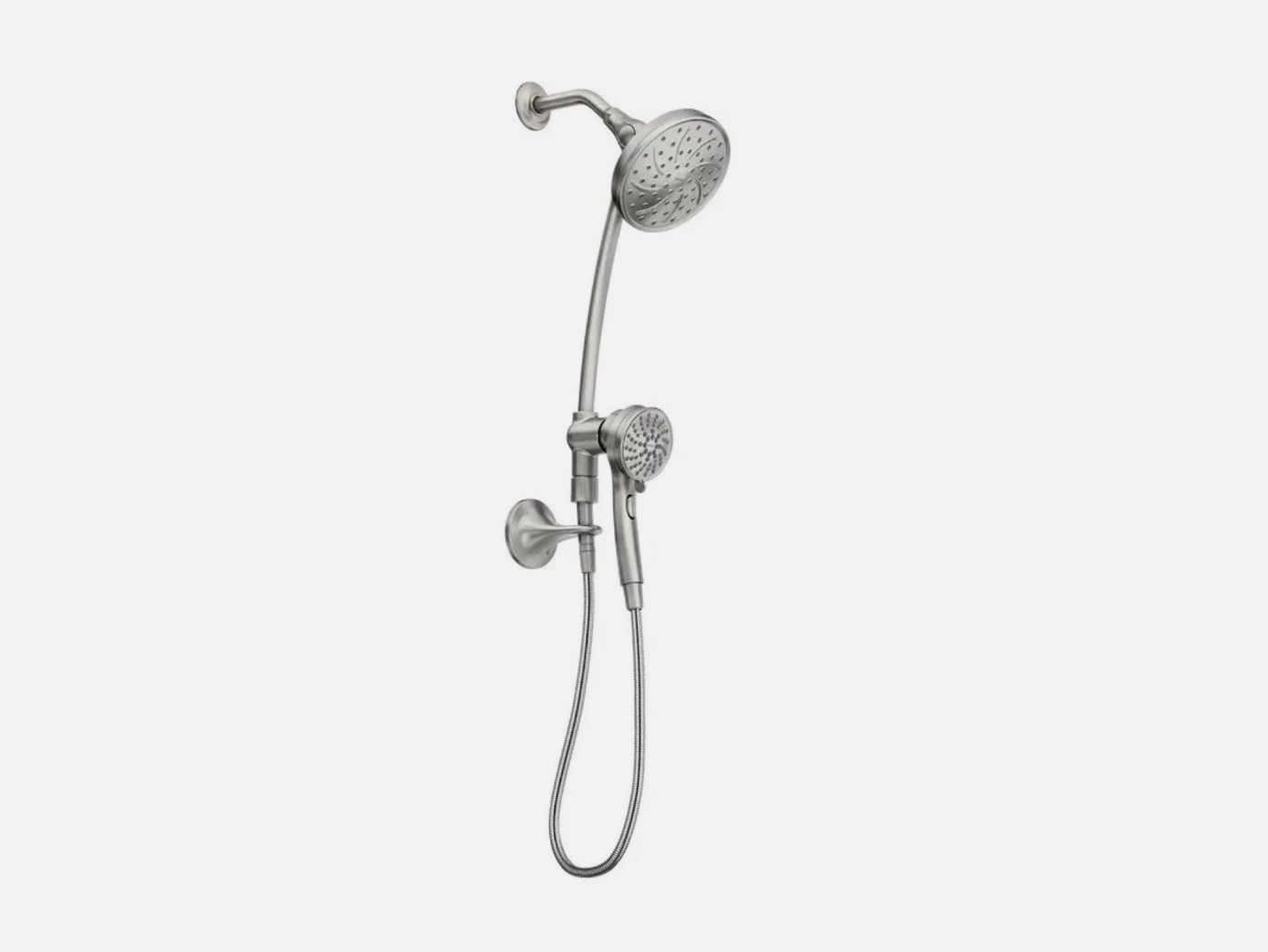 Moen Attract Magnetix 6-Spray Shower Head & Handshower Brushed Nickel 28586SRN