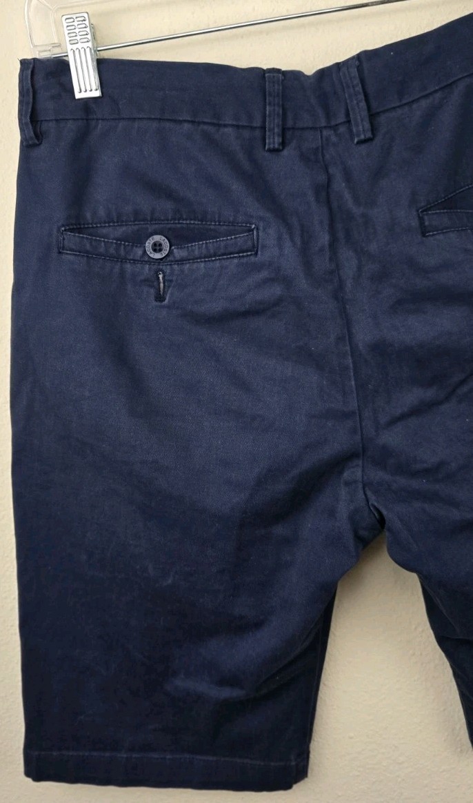 Lacoste Style Collection - Mens Shorts - Sz 32 Navy - 100% Cotton - Casual thumbnail 5