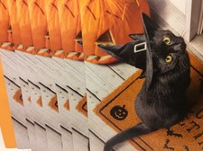 HALLOWEEN GREETING CARDS New w/envelope LOT 7 "TRICK OR TREAT" BEST DEAL EVER