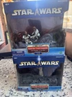 VTG 2002 Star Wars New Hope Death Star Trash Compactor Diorama Set 1 & 2 MIB