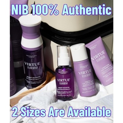 Virtue Authentic Flourish  Density Booster for Healthy Hair Growth 2 Sizes