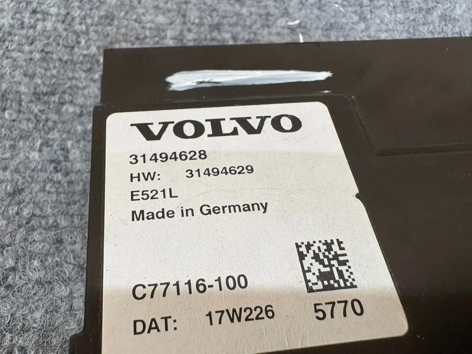 MÓDULO DE CONTROL PUERTA TRASERA PUERTA LEVADIZA VOLVO XC90 2016-2022 OEM Foto 2 de 3