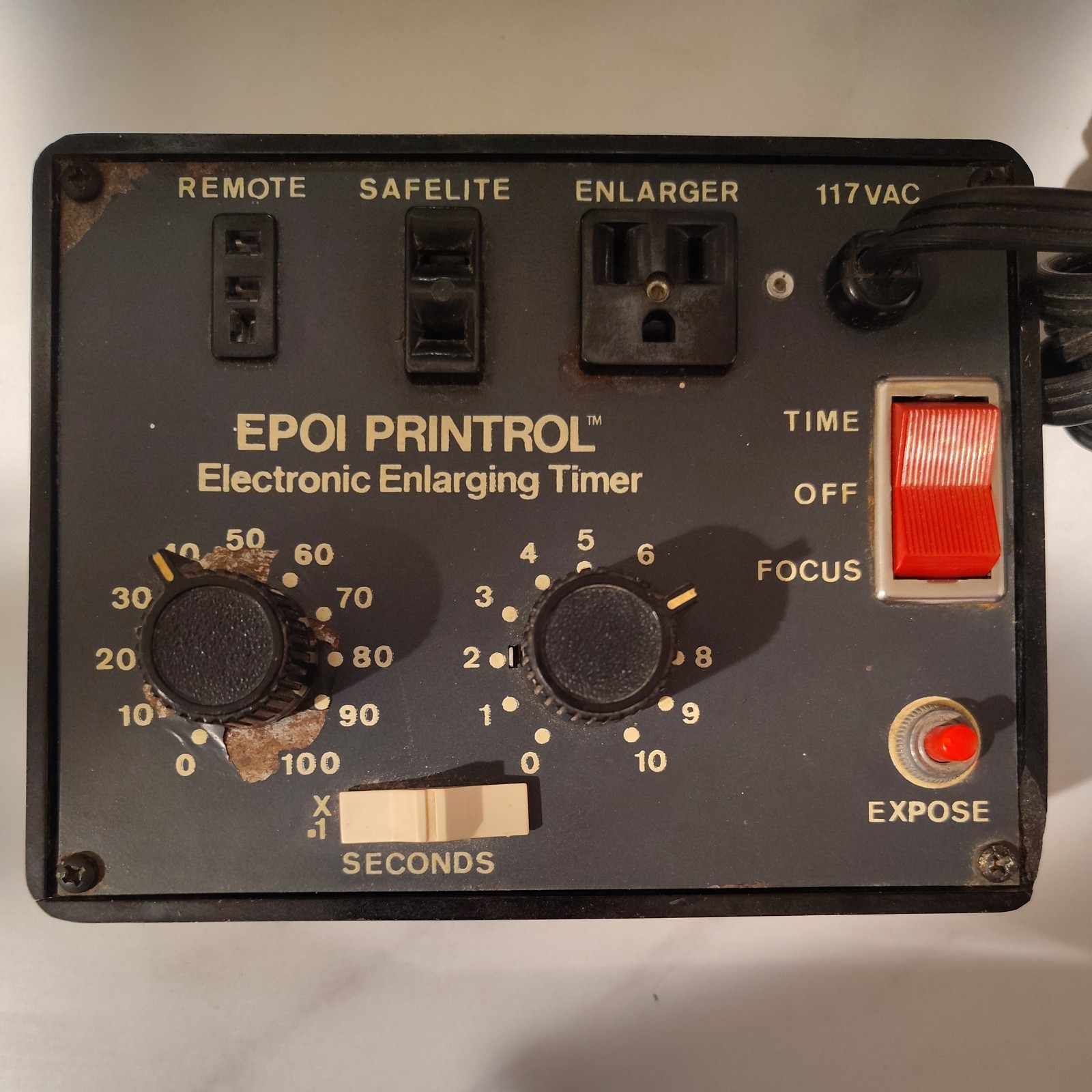 Vintage EPOI Printrol Electronic Enlarging Timer - Darkroom Developing