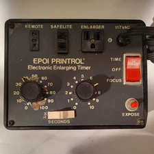 Vintage EPOI Printrol Electronic Enlarging Timer - Darkroom Developing