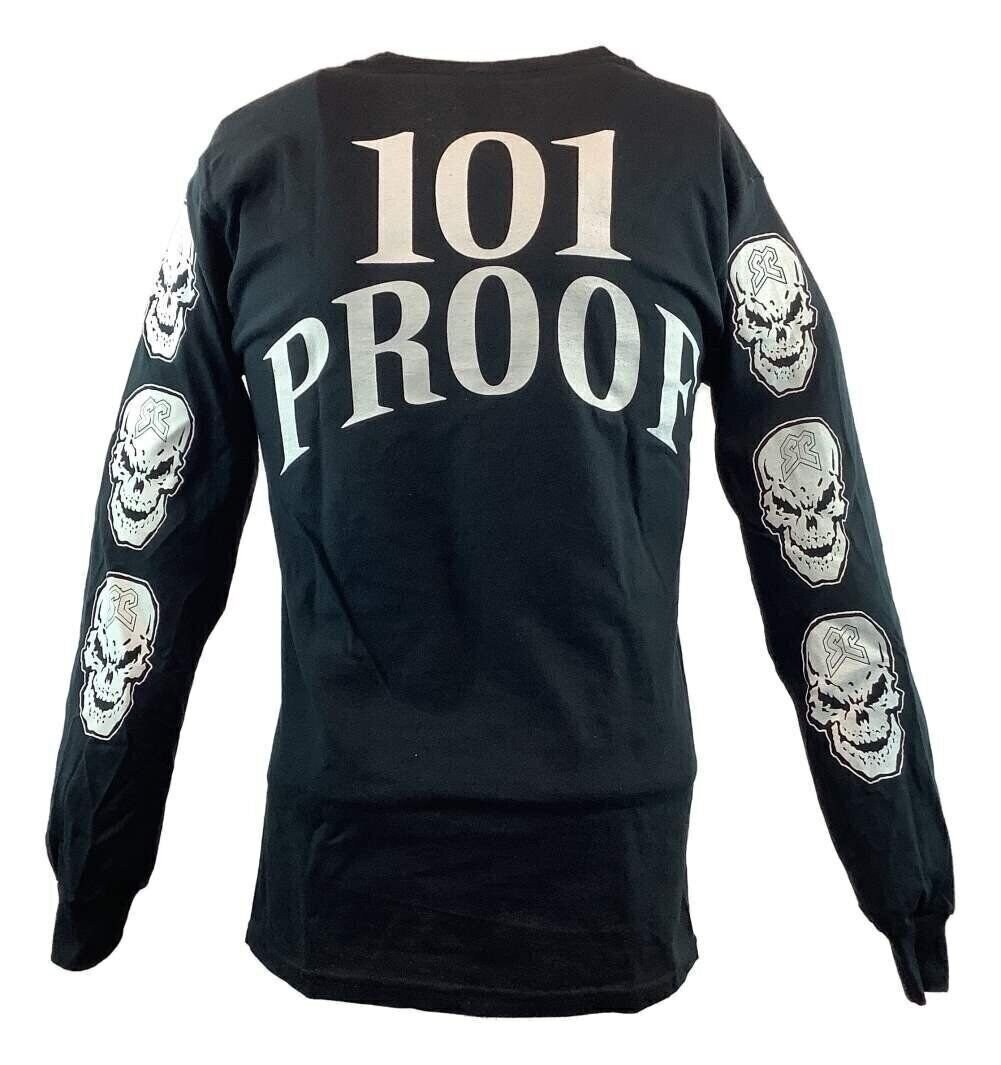 Stone Cold Steve Austin Long Sleeve Texas Venom 101 Proof Mens T