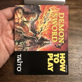 Demon Sword (Nintendo NES) Complete CIB - Tested - Authentic