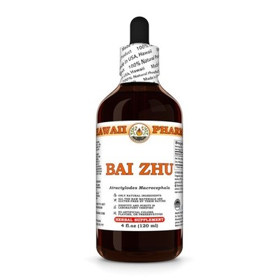 Bai Zhu (Atractylodes Macrocephala) Tincture, Dried Rhizome Liquid Extract