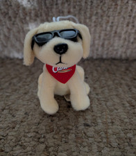 Raising Cane's Chicken Fingers Plush Dog w/ Sunglasses & Red Bandana