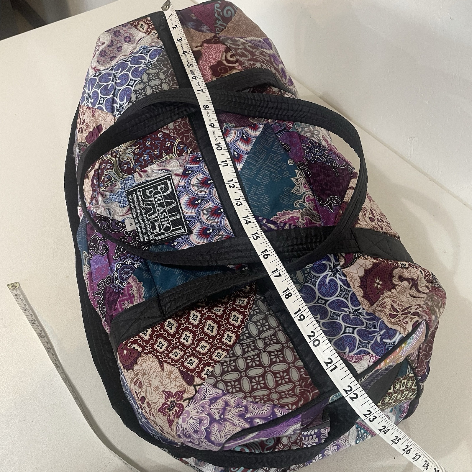 Patchwork Weekender Duffel Klasic Bali Boho Bag - image 6