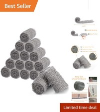 Bulk Steel Wool Roll Kit - 15 Quality Alloy S...