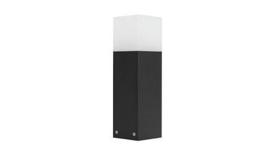 Lampa stojąca słupek ogrodowy Cube czarna CB-330 BL SU-MA