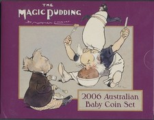 Australia: 2006 Magic Pudding Baby Uncirculated Set Cat $55,  SCARCE!!!