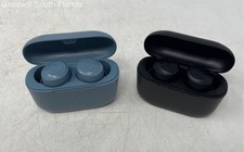 JLab Go Air Pop Blue Black 2 Pairs Wireless Earbuds Model JKM105