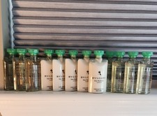 Lot/12 shampooing parfum eau Bvlgari, lotion pour le corps, gel douche, 18 m, taille voyage 2,5 oz