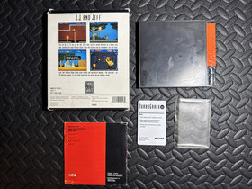 J.J. & Jeff/JJ & Jeff for TurboGrafx-16 (Box, Case, Manual, Game Sleeve, HuCard)