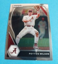 2021 Panini Prizm Draft Picks Peyton Wilson RC #PDP66 Alabama