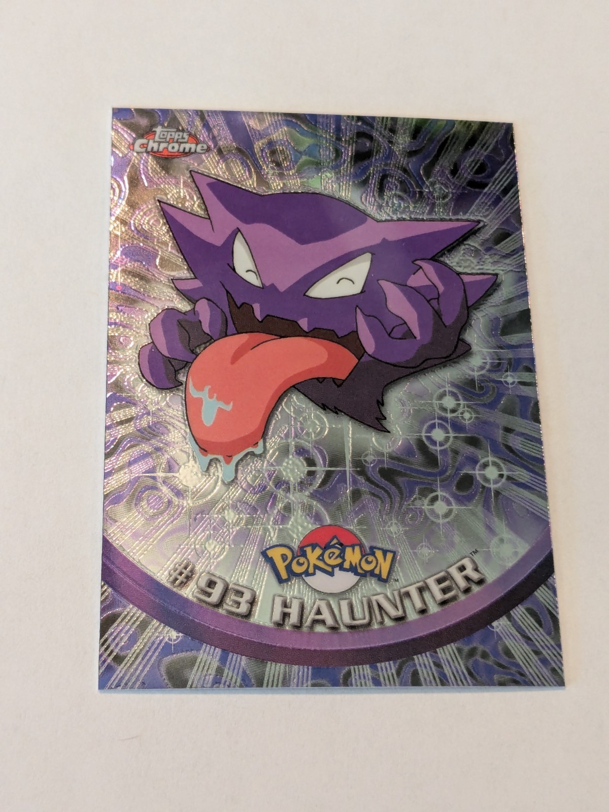 Haunter #93 - Topps Chrome Series 2 Pokemon Card Nm