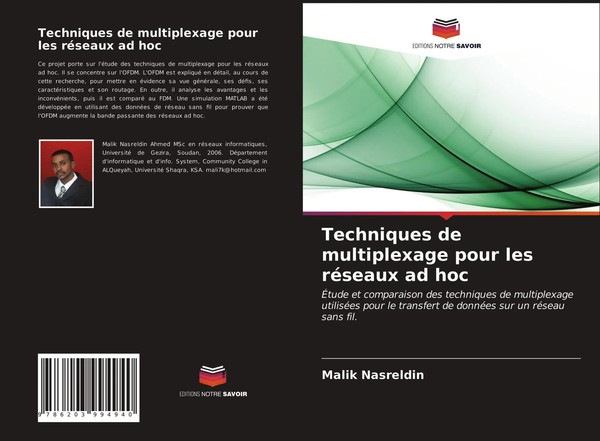 Malik Nasreldin | Techniques De Multiplexage Pour Les RéSeaux Ad Hoc | Buch-image