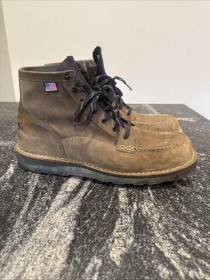 Danner Bull Run Lux Vintage Sterling Brown Leather Lace Up 