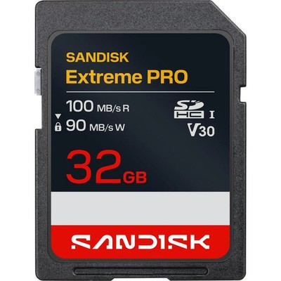 SanDisk EXTREME  PLUS SD UHS-I-KARTE Speicherkarte 32 GB NEU OVP