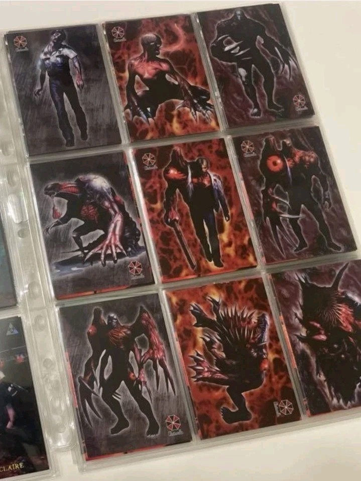 （当時物）BIOHAZARD Jim Lee Wildstorm プロモ2枚 ☣️Resident Evil 2 Chromium Card Set Wildstorm Card Lot Biohazard