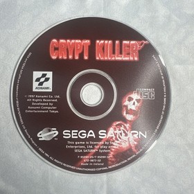 Sega Saturn Crypt Killer PAL Edition Game With Instructions