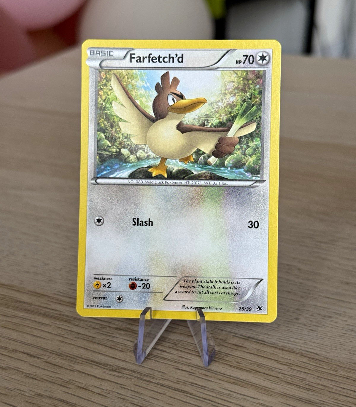 Pokemon - Farfetchd Farfetch'd 25/39 - Kalos Starter Set - NM