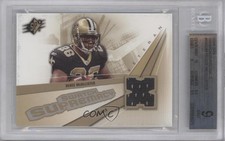 2006 SPx Swatch Supremacy Veteran Jersey Deuce McAllister #SW-DM BGS 9 MINT 1h8