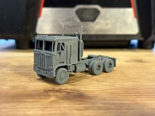 Kenworth K100 Sleeper Cabover eje tándem KW HO 1:87 resina impresa en 3D personalizado