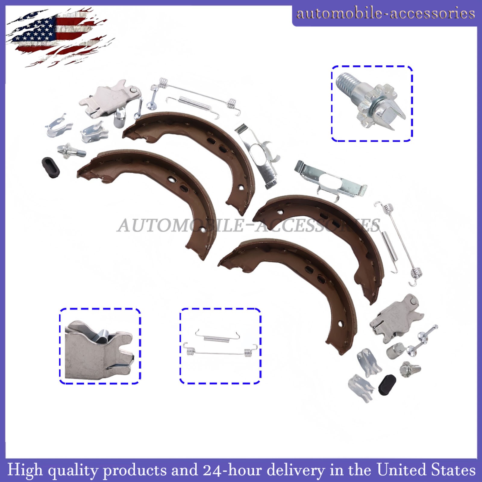 Maserati Ghibli 2014-2016 Parking brake shoe
