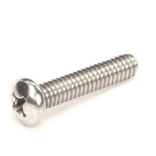Hobart SC-125-95 Machine Screw 1/4"-20 x 1-1/4" Steel Phillips Pan Head
