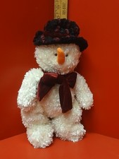 Freezee, the Snowman, by Russ Barry 10 " Plush Stuffed Cuddler