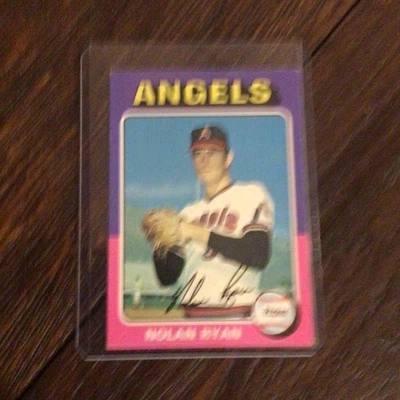 Topps Nolan Ryan Baseball 1975 Season Sports Trading Cards