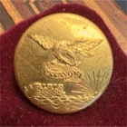 Civil War Excelsior Militaria Button