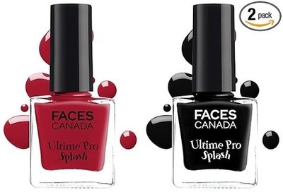 FACESCANADA Splash Glossy Finish Nagellack, Royal Ruby 24, 8 ml & Faces Splash